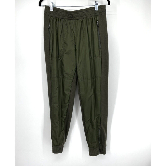 Fabletics Sweatpants Women's Medium Olive Green Anguilla Jogger Mid Rise - Picture 1 of 7